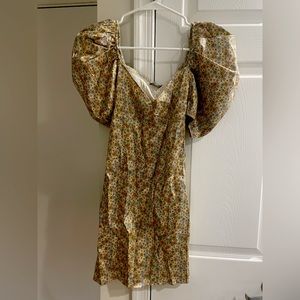 Zara Puff Sleeves Dress